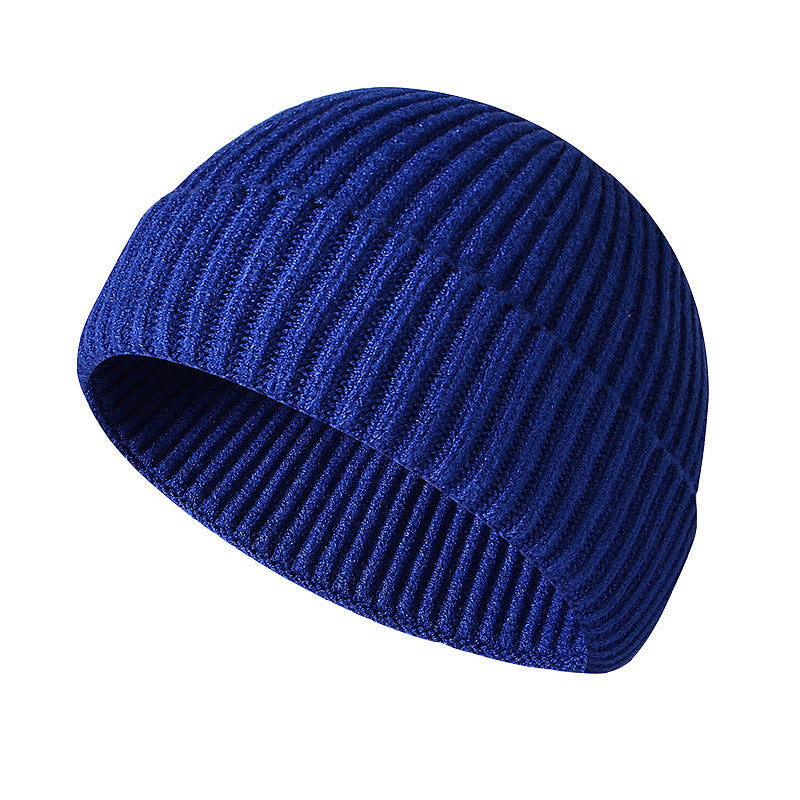 Hat Men And Women'S Fashion Warm Knit Wool Hat Hip Hop Cold Hat Doba